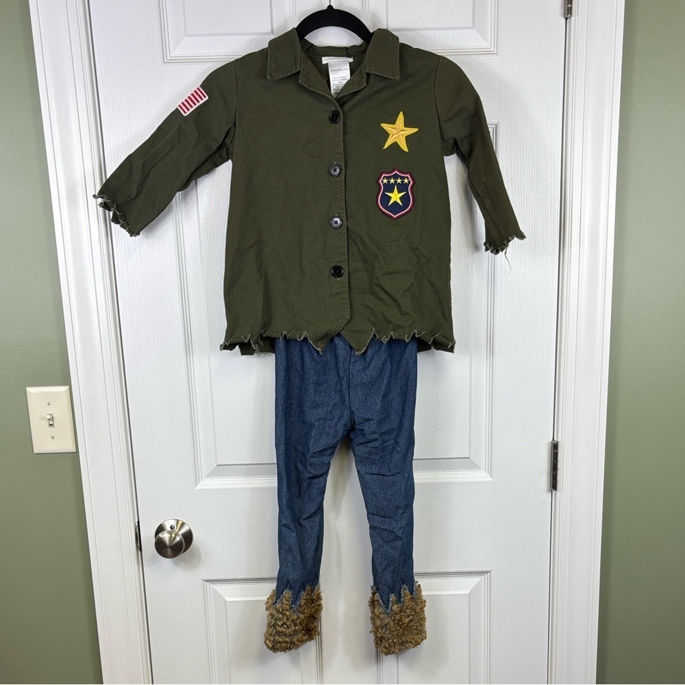 Pottery Barn Kids werewolf costume sz 4-6